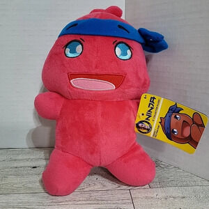 Wicked Cool Toys Ninja 8" Collector Plush Series‎ 1 #05 Pon Pon, NWT